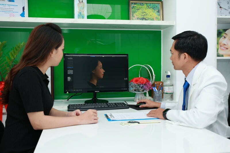 cong nghe 3d vectra tai alega mo phong dang mui sau khi tham my